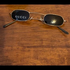 COPY - Gucci gold vintage 1656/s rare sunglasses
